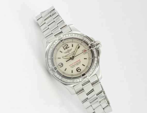  Breitling Colt Oceane Factory Diamond Bezel  