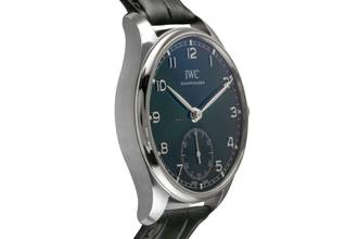 Thumbnail von IWC Portugieser Automatik Stahl Automatik Herrenuhr Ref. IW358305 B&P 2023