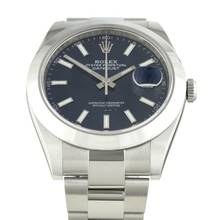 Thumbnail von Rolex Datejust 41 blue dial