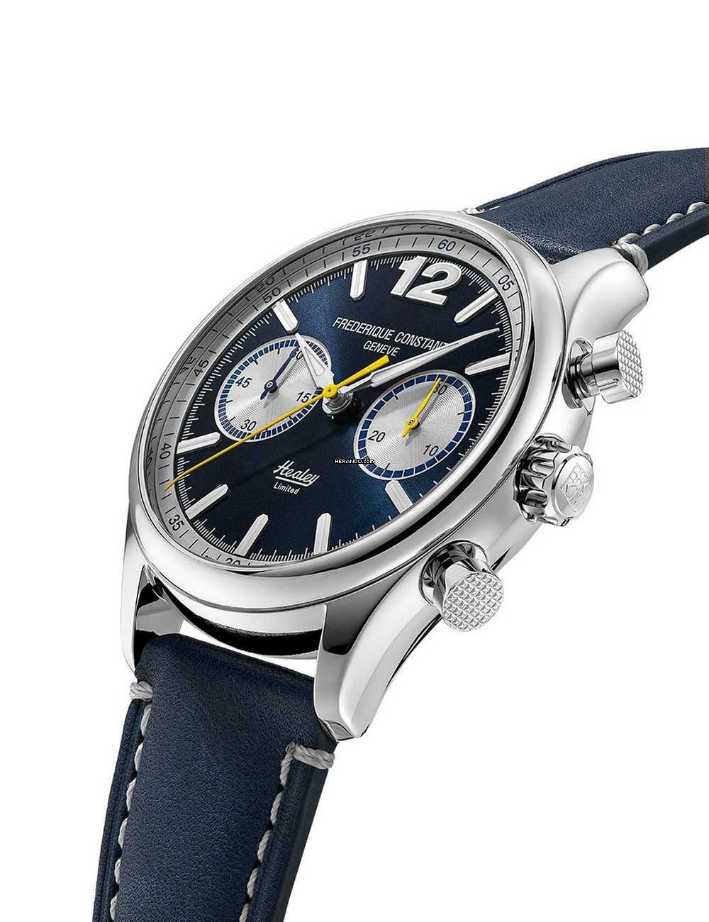  Frederique Constant Vintage Rally FC-397HNS5B6 Herrenuhr Vintage Rally Healey Chrono 42mm 5ATM 