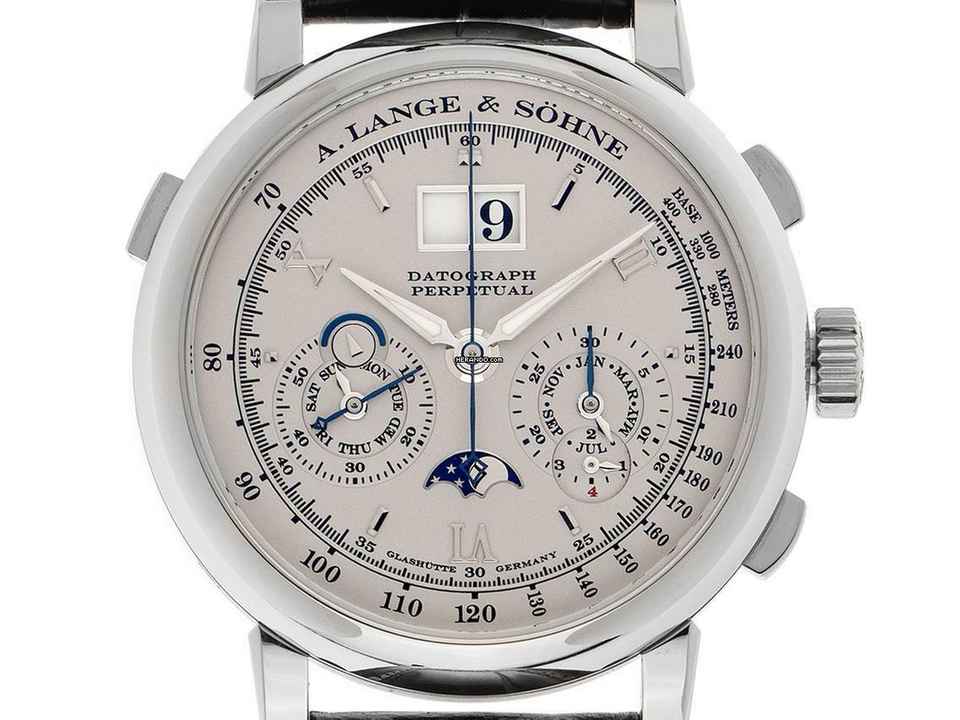  A. Lange & Söhne Datograph Perpetual Ref.410.025 E Full Set Ungetragen  