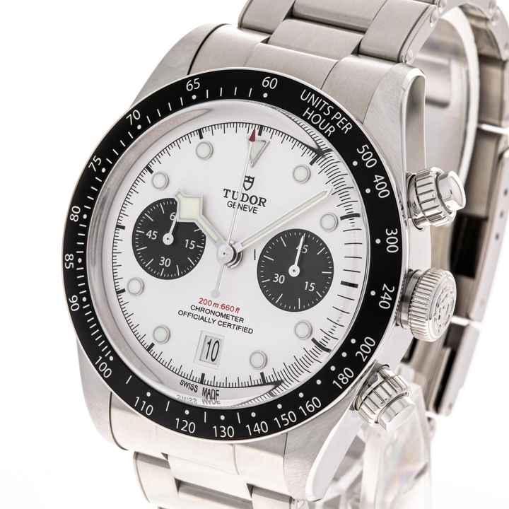  Tudor Black Bay Chrono 41 White – 79360N – NEW & Unworn – 2024 Germany Full Set 