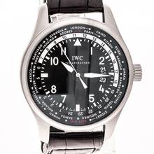 Thumbnail von IWC Fliegeruhr Worldtimer 45 Black Dial – IW326201 – like NEW – 2015 Full Set