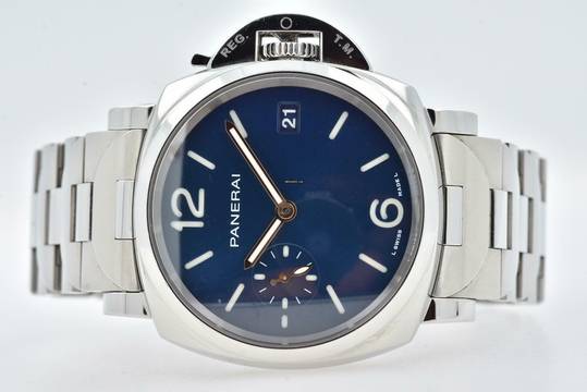  Panerai Luminor Due 38mm Blue Dial PAM 1123 PAM01123  