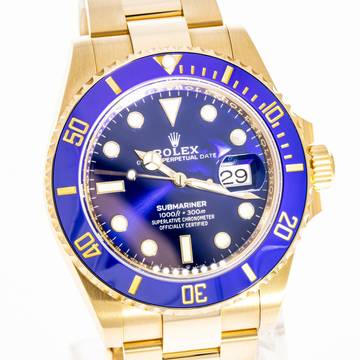  Rolex Submariner Date 41 Blue – 126618LB – like NEW – 2024 Full Set 