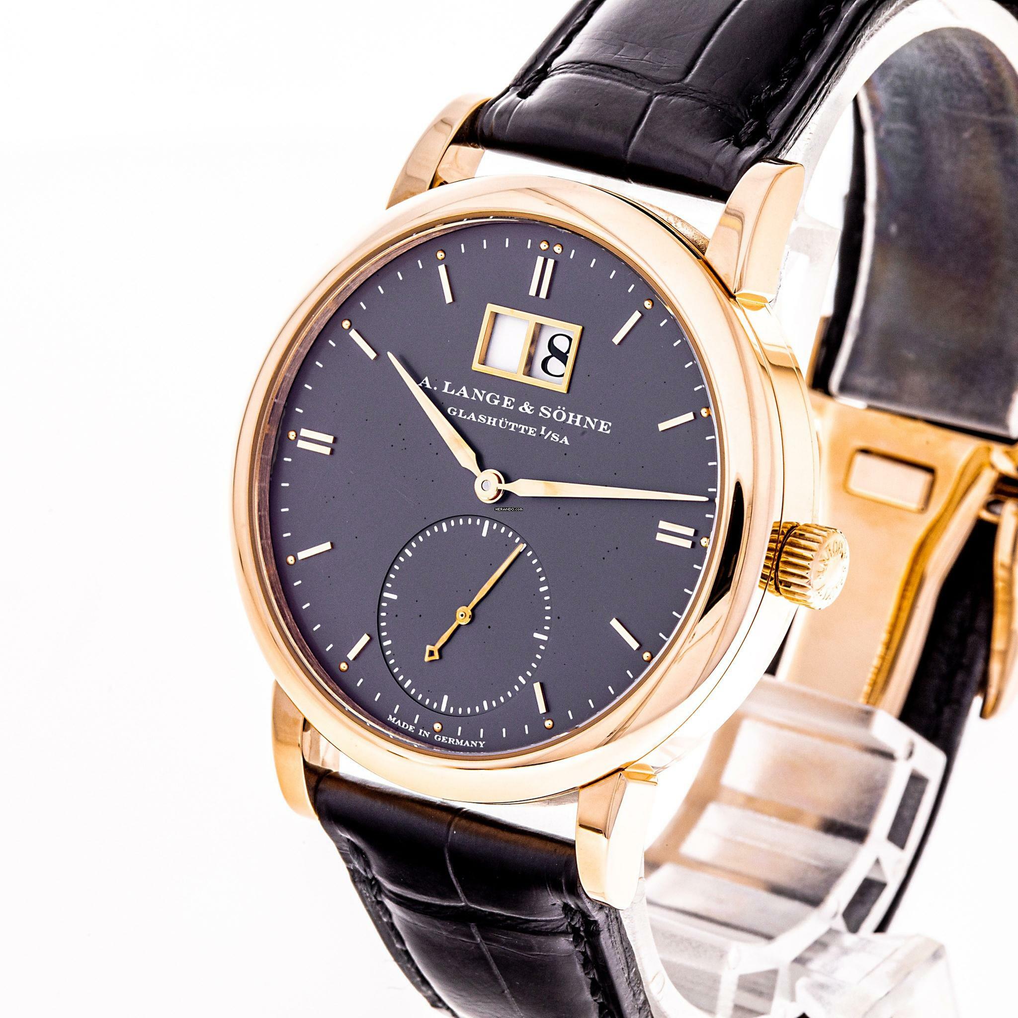 A. Lange & Söhne Saxonia 37 Grey – 315.033 – like NEW – 2007 Germany