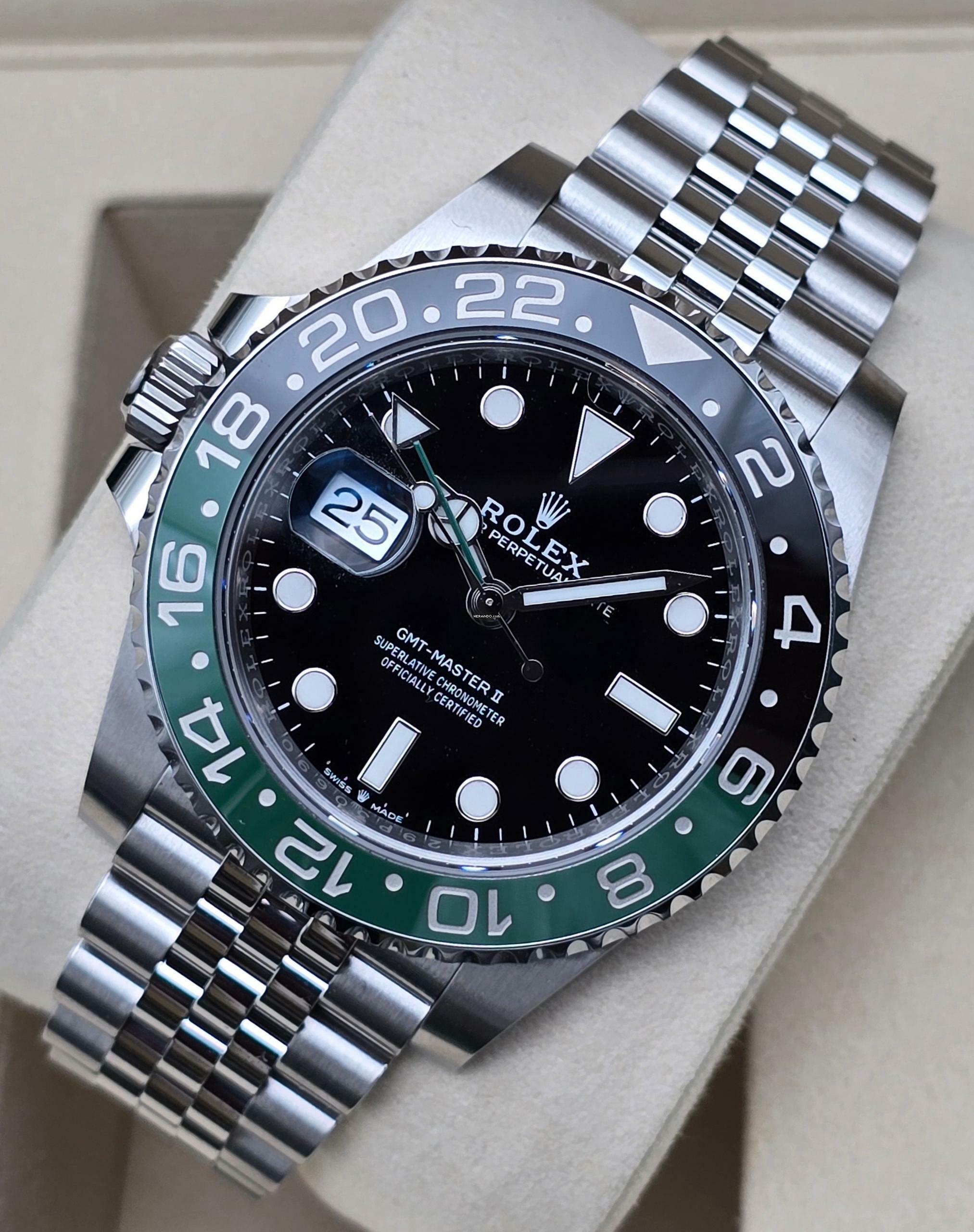 Rolex GMT-Master II ''Sprite'' 126720VTNR Jubilee Unworn/New Condition Full Set 7-2025