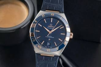 Thumbnail von Omega Constellation Stahl / Gold Automatik Herrenuhr Ref. 131.23.41.21.03.001