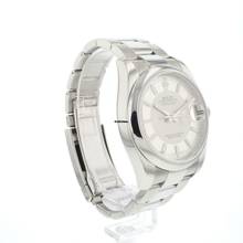 Thumbnail von Rolex Datejust 36 Smooth Oyster Silver Tuxedo Dial Roulette Date