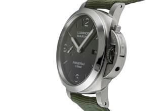 Thumbnail von Panerai Luminor Marina Automatic Verde Smeraldo Stahl Automatik Ref. PAM01356 B&P 2023