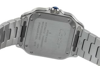 Thumbnail von Cartier Santos de Cartier Stahl Automatik Herrenuhr Ref. WSSA00065