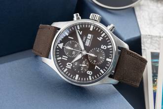 Thumbnail von IWC Fliegeruhr Chronograph Antoine de Saint Exupéry Automatik Ref. IW377713