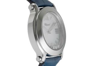 Thumbnail von Chopard Happy Sport Edelstahl Diamonds Damenuhr Ref. 8475