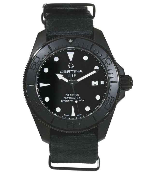  Certina DS Action Diver 43 mm Powermatic 80 Ref. C032.607.38.051.00  