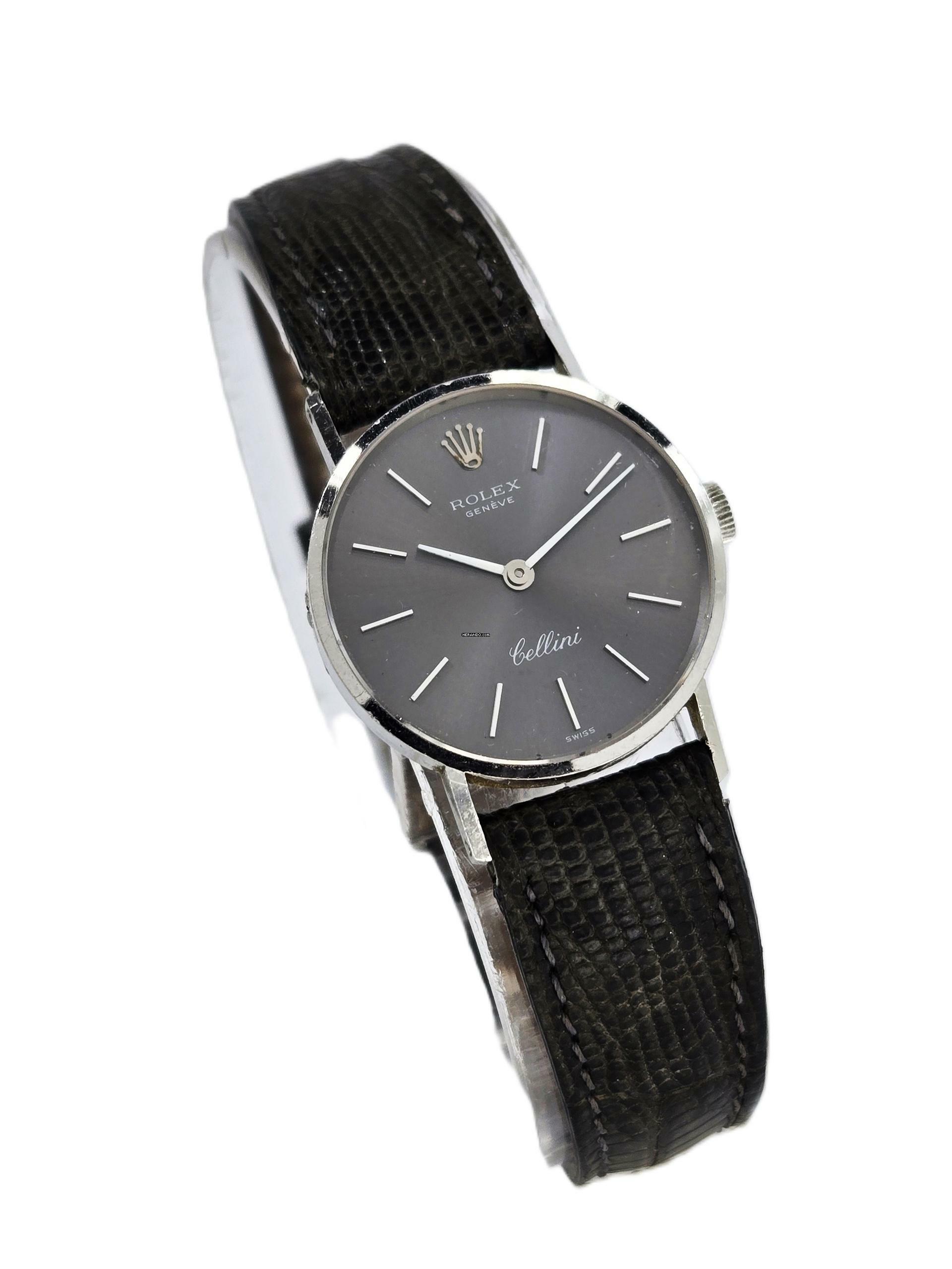  Rolex Cellini 18k Weißgold  