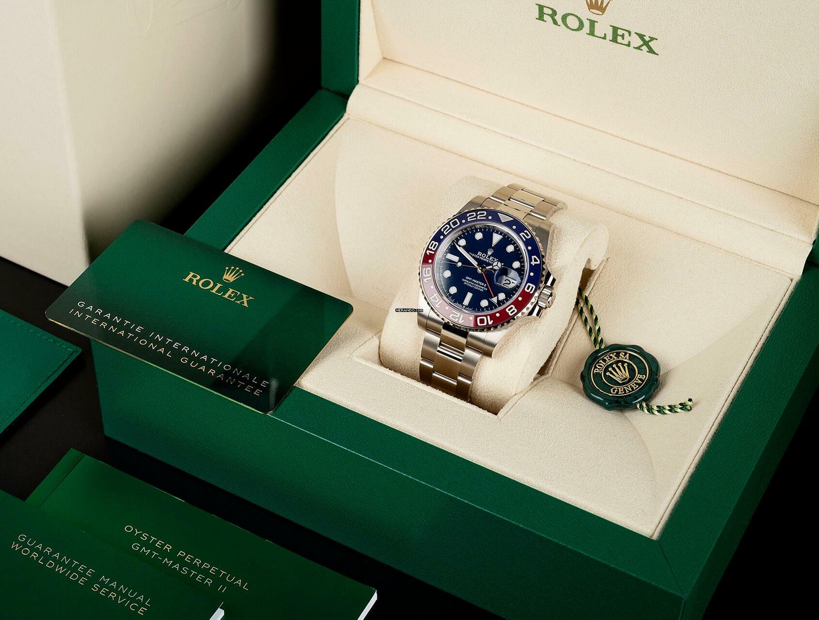  Rolex GMT-Master II Complete Set Unworn 