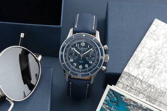 Thumbnail von Blancpain Air Command Flyback Chronograph Titan Ref. AC02-12B40-63B B&P 2022