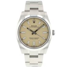 Thumbnail von Rolex Oyster Perpetual 34 Beige Dial NEW 2025