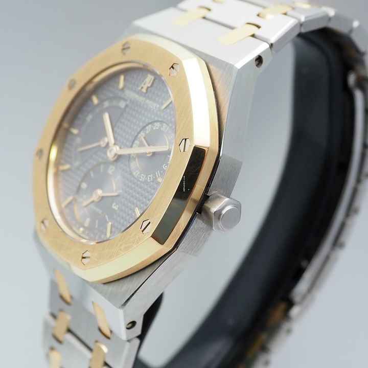  Audemars Piguet Royal Oak Dual Time 25730SA , Box+Papiere PERFECT condition Unpolished near NOS condition!  