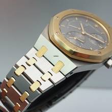 Thumbnail von Audemars Piguet Royal Oak Dual Time 25730SA , Box+Papiere PERFECT condition Unpolished near NOS condition!