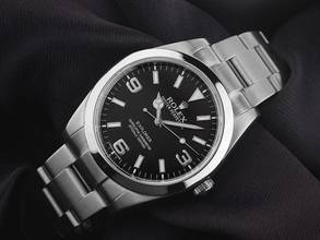 Thumbnail von Rolex Explorer I Ref.214270 2010 Box&Beschreibung wie Neu Vintage