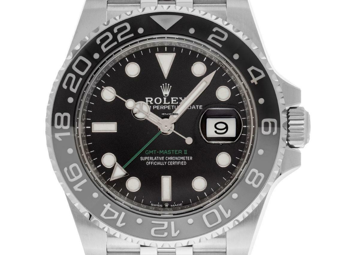  Rolex GMT-Master II Bruce Wayne Ref.126710GRNR 2025 Full Set Ungetragen 