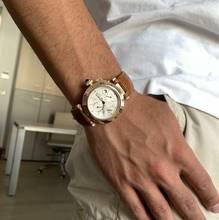 Thumbnail von Cartier Pasha Power Reserve GMT 38MM gold 18KT 2003 Full Set TOP Condition