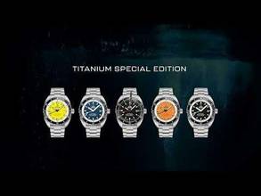 Thumbnail von Swiss Military SMA34100.07 Diver Titanium Automatik Herrenuhr 42mm 30ATM