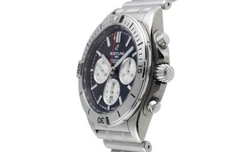 Thumbnail von Breitling Chronomat 42 B01 42 Chronograph Automatik Ref. AB0134 Box & Papiere