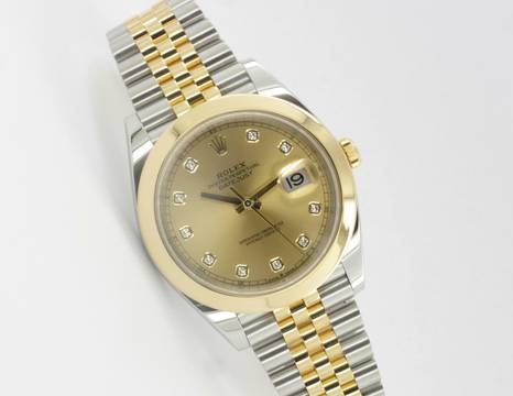  Rolex Datejust 41 Jubilee Diamond Dial 