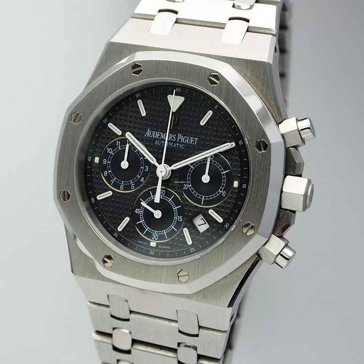  Audemars Piguet Royal Oak Chronograph Kasparov 25860ST SUPER Full Set Box+Papiere+ complet 3x service history! 