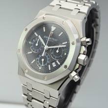 Thumbnail von Audemars Piguet Royal Oak Chronograph Kasparov 25860ST SUPER Full Set Box+Papiere+ complet 3x service history!