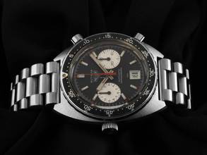 Thumbnail von Heuer Autavia Chronograph Ref.1163 1978 Full Set Original unpoliert