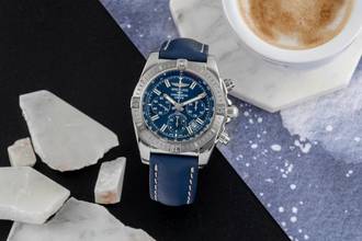 Thumbnail von Breitling Chronomat 44 Chronograph Stahl Automatik Ref. AB0115