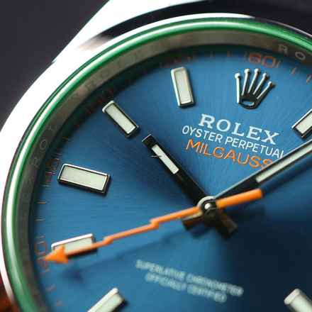 Rolex Milgauss Blue Dial 116400GV  