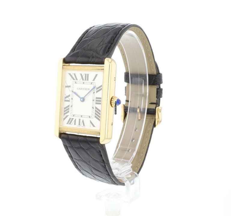  Cartier Tank Solo Large Yellow-Gold-Steel  