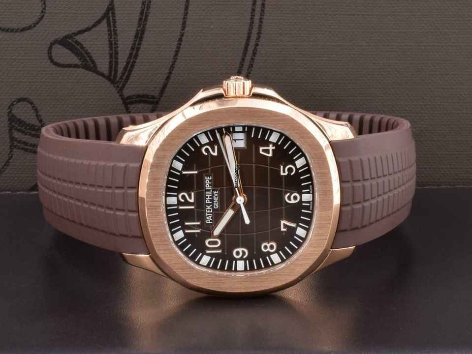  Patek Philippe Aquanaut Rose Gold Brown Dial Like New 