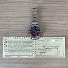 Thumbnail von Rolex GMT-Master 1675 Glossy gilt dial Fuchsia bezel 1965 Full Set TOP Condition