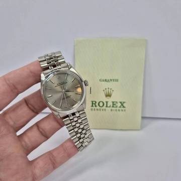  Rolex Oyster Perpetual 34 34mm Jubilee Vintage Completo 