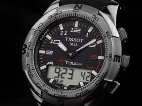 Thumbnail von Tissot T-Touch II Nascar Chronograph Ref.T047.420.47.207.01 2015 Full Set sehr gut Vintage