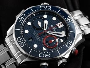 Thumbnail von Omega Seamaster Diver 300 M America's Cup Co-Axial Chronograph Ref.210.30.44.51.03.002 2025 Full Set Ungetragen