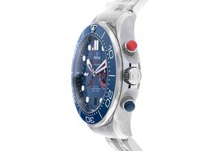 Thumbnail von Omega Seamaster Diver 300 M America's Cup Co-Axial Chronograph Ref.210.30.44.51.03.002 2025 Full Set Ungetragen