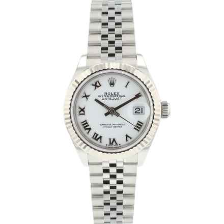  Rolex Lady-Datejust 28 Lady Jubilee White Roman Dial  
