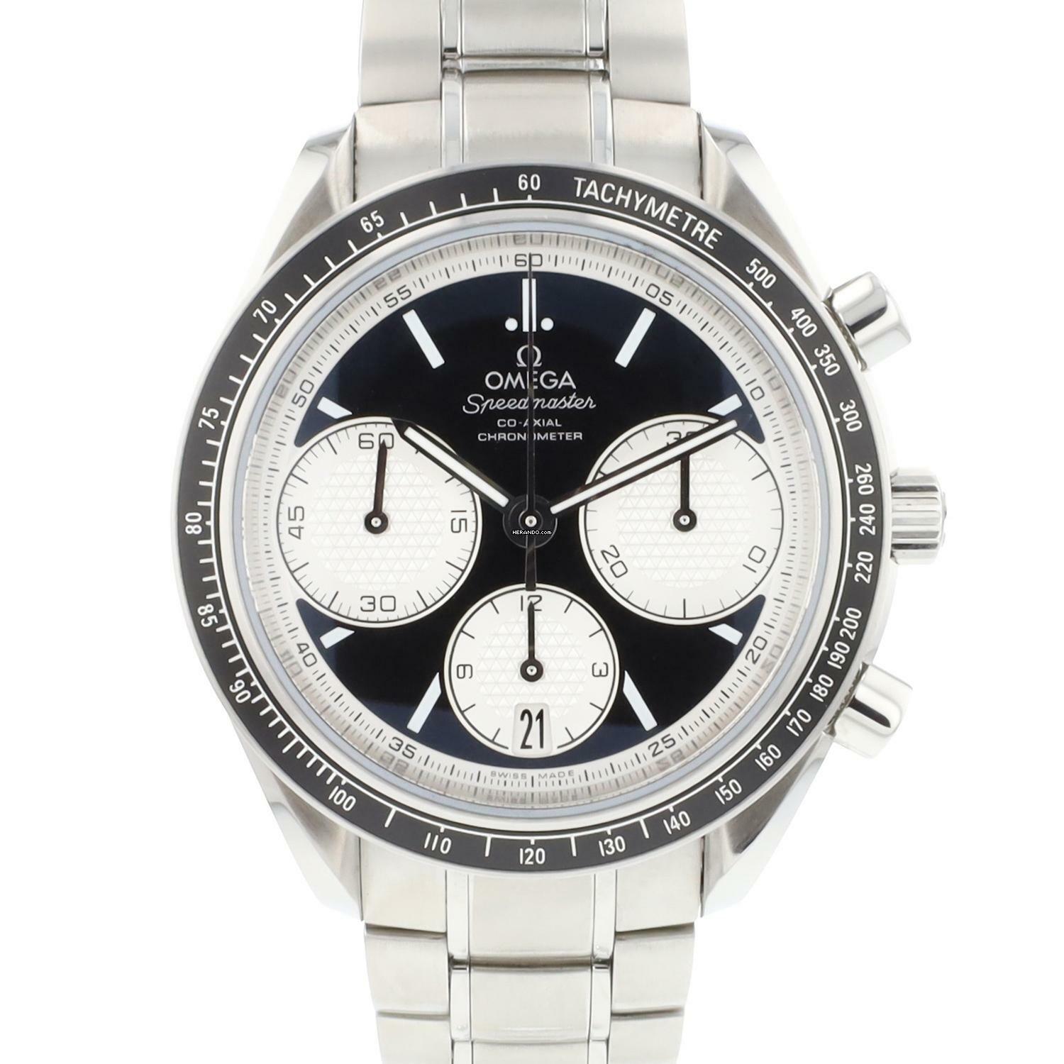 Omega Speedmaster Racing Steel Black Dial