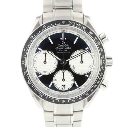  Omega Speedmaster Racing Steel Black Dial  