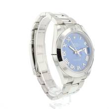 Thumbnail von Rolex Datejust 41 Steel Oyster Azzurro Blue Roman Dial NEW 2025