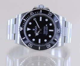 Thumbnail von Rolex Submariner (No Date) 124060 No-Date Keramik 2025 Taucheruhr B+P 41mm