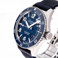 Thumbnail von Glashütte Original SeaQ Panoramadatum Panorama Date 43 Blue – 1-36-13-02-81-34 – like NEW – 2022 Full Set