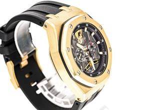 Thumbnail von Audemars Piguet Royal Oak Offshore Tourbillon Chronograph 44 – 26407BA – like NEW – 2017 Full Set