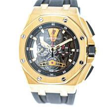 Thumbnail von Audemars Piguet Royal Oak Offshore Tourbillon Chronograph 44 – 26407BA – like NEW – 2017 Full Set